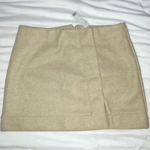 Woven Mini Skirt
